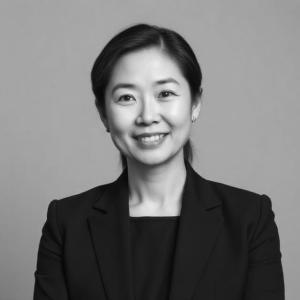 Grayscale advisor headshot portrait placeholder